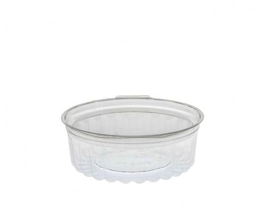 Sho-Bowl 250ml/8oz Flat Lid - Unipak