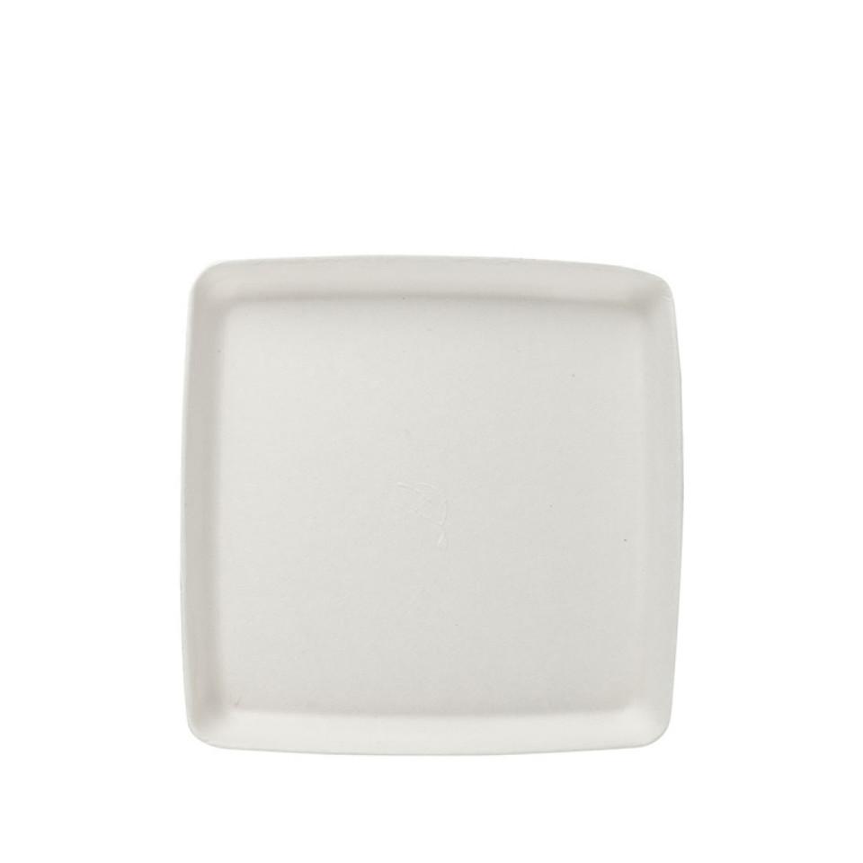 Natural Tableware Basics Range Sqare Dish Shallow Carton 300 - Epicure