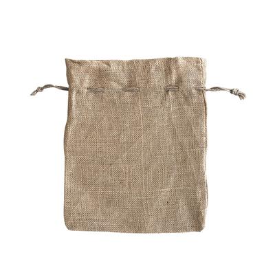 Natural Jute Drawstring Bag - Ecobags