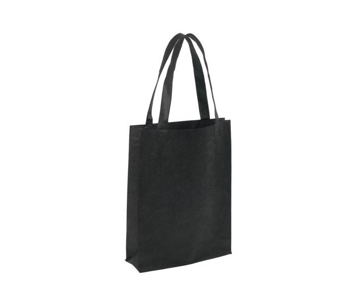 A4 Tote with Gusset Black - Ecobags