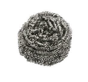 Stainless Steel Scourer - Silver, 50g Scourer Weight Carton 60 *Individually Wrapped  - Matthews