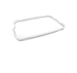 Wall Mount Bin 23L Bag Support - White, Hidden Design - Matthews