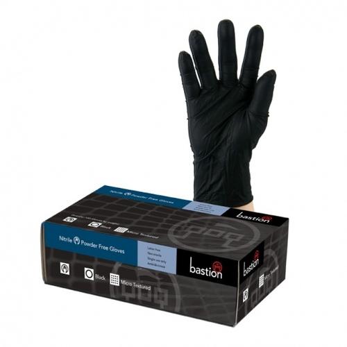 Nitrile Black Powderfree Small - Bastion