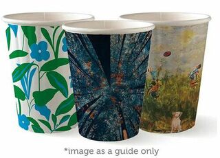 Hot Paper Cup 12oz (Art Series) - BioPak