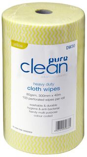 Cleaning Wipes Antibacterial Yellow - PureEn