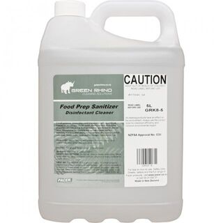 Food Prep Sanitiser - Green Rhino