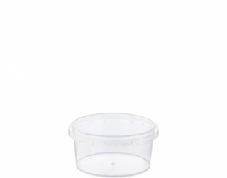 Locksafe' Small Round Tamper Evident Containers, 160 ml - Castaway