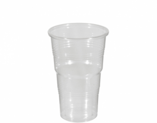 340ml Costwise' PP Cold Cup, Clear