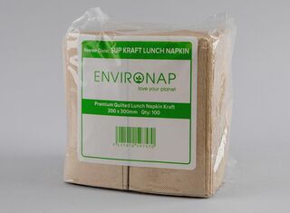 Environap Kraft Lunch Napkin - Coastal