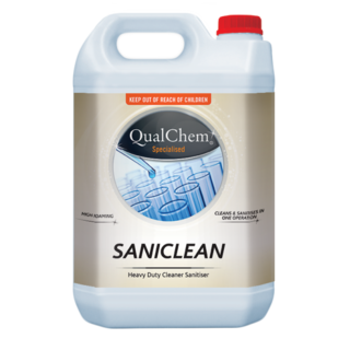 Cleaner Sanitiser - Saniclean - Qualchem