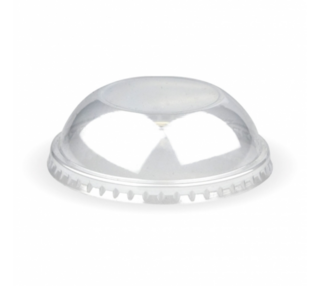 240ml (8oz) Ice Cream Cup PET Dome Lid, Clear - BioPak
