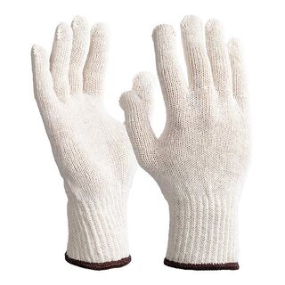 Cotton Gloves - White, S-M, 7 Gauge - Matthews